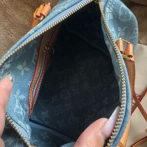 & Other Stories Blue Denim Shoulder Bag